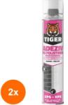 Bostik Set 2 x Adeziv Poliuretanic pentru Polistiren, Pistol, Tiger, 700 ml (LIZ-2xZLN-DPU172112391)