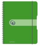 Pelikan Caiet A5 EOTG cu Spira, 80 File, Matermatica, Verde (HRZ-11293784)