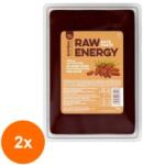 Bombus Set 2 x Pasta Pura de Curmale 1 kg Raw Energy, fara Gluten, Bombus