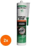 Den Braven Set 2 x Izolant Bituminos pentru Acoperisuri Tixoplast Bitum, 280 ml, Den Braven (LIZ-2xZLN-D12002215)