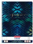 Pelikan Caiet A4 80 File, cu Spira, Dictando, Motiv New Batik Fearless (HRZ-50044160)