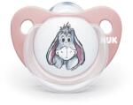 Nuk Силиконова залъгалка NUK - Disney, Магаре с кутия за стерилизиране, Розова, 0-6 m (10730275_Iori)