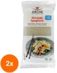 Arche Naturkuche - Asia Set 2 x Spaghette Shirataki pe Baza de Konjac, BIO, 150 g, Arche