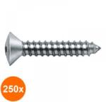 Rocast Set 250 x Surub Cap Semiinecat pentru Tabla 7983 Otel Zincat-4.8x32 (COR-250x798304832S)