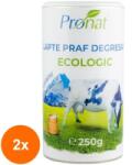 Pronat Can Pack Set 2 x Lapte Praf Bio degresat, 1% Grasime, 250g