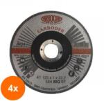 Carbochim Set 4 x Disc Abraziv 125 x 1.5 x 22 pentru Debitare Otel, Carbochim (ORP-4xPAC-00232) Disc de taiere
