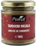 Pronat Glass Pack Amestec de Condimente, Tandoori Masala, 80 g, Pronat