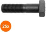 Rocast Set 25 x Surub Partial Filetat Cap Hexagonal 931 Otel Gr. 10.9-M8 x 120 (COR-25x093198120S)