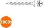 Rocast Set 1000 x Surub Rigips Filet Pas Fin Tratat Termic Otel Fosfatat-3.8 X 64 (COR-1000xX01003864S)