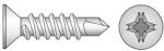 Rocast Surub Autoforant Cap Inecat Forma P Otel Zincat-5.5x38 (7504P5538S)