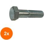 Rocast Set 2 x Surub Partial Filetat Cap Hexagonal 931 Otel Gr. 8.8 Zincat-M30 x 140 (COR-2x0931830140S)