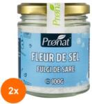 Pronat Glass Pack Set 2 x Fulgi de Sare, 100 g, Pronat