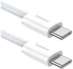 Baseus SUPERIOR adatkábel Type-C - Type-C, törésgátló, FEHÉR P10365200211-00 (P10365200211-00)