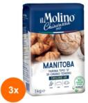 Chiavazza Set 3 x Faina din Grau Tanar Tip 0 Manitoba, Chiavazza, 1 kg