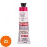 KOH-I-NOOR Set 2 x Tub Acrilic, Fluorescent Roz, 40 ml (HOK-2xKH-K162 790241)