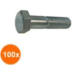 Rocast Set 100 x Surub Partial Filetat Cap Hexagonal 931 Otel Gr. 8.8 Zincat-M10 x 50 (COR-100x093181050S)