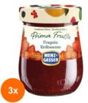 Menz & Gasser Set 3 x Gem de Capsuni 50% Fructe, Menz and Gasser, 340 g