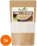 Pronat Zipp Pack Set 3 x Faina Bio din Seminte de Susan, Pronat, 150 g