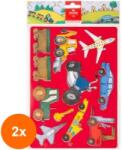 KOH-I-NOOR Set 2 x Sablon Mare cu 9 Motoare (HOK-2xKH-K982 009)