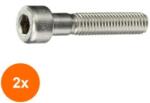 Rocast Set 2 x Surub Cap Inbus 912 Otel Gr. 12.9-M27 x 120 (COR-2x0912927120S)