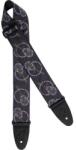 Ortega Nylon Guitar-Strap - Black Skull