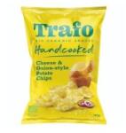 Trafo Chipsuri Bio din Cartofi, Prajite Manual, Cascaval si Ceapa, 125 g, Trafo