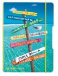 Pelikan Caiet My Book Flex A6, 40 File, 80 g, Matematica, Coperta Travel, Elastic Galben (HRZ-9478400)