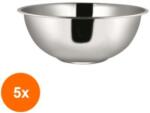 Grunberg Set 5 x Bol din Inox, Diametru 20 cm, Grunberg (GUJ-5xIDB20/48) Castron