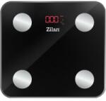 Zilan Cantar Electronic Persoane, Negru, 30 x 26 cm, Capacitate Maxima 180 kg, Sticla (ZLN-ZLN9007) Cantar baie