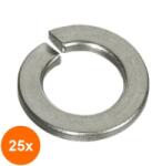 Rocast Set 25 x Saiba Grower Forma B 127 Otel Zincat-48 (COR-25x0127B48S)