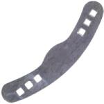 Prima Matrici Ivory Prima Drepte Perforate, Inox, Molari, 35 x 7 mm, 12 Bucati (VTR-1273-12-35x7)