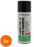 TermoPasty Set 2 x Spray Lac Izolator pentru Circuite Imprimate, Pvb16, 400 ml Termopasty (TIV-2xSPRAY-PVB16-400-TPY)