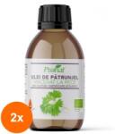 Pronat Glass Pack Set 2 x Ulei BIO de Patrunjel, Macerat la Rece, 100 ml, Pronat