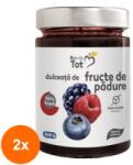 Bun de Tot Set 2 x Dulceata de Fructe de Padure fara Zahar, 360 g, Bun de Tot
