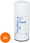 Donaldson Set 2 x Filtru Ulei P553000, Lungime 296 mm, Diam. Ext. 118 mm, Filet 2 1/4-12 un, Finetea 17 , Donaldson (RAJ-2xP553000)