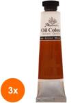 Phoenix Set 3 x Culori in Ulei Artist Phoenix, Burnt Umber, 50 ml (CUL-3xCH 45B687)