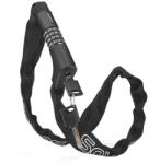 ROCKBROS lopásgátló kerékpárzár, ötvözet, 0, 95 m, fekete