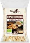 Pronat Foil Pack Chipsuri Bio din Nuca de Cocos, Prajite, Toasted, 100 g