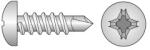 Schaefer-Peters Surub Autoforant Cap Bombat Forma N 7504 Inox A2-4.8 X 16 (7504A4816S)