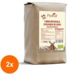 Pronat Paper Pack Set 2 x Faina Integrala de Grau Bio, 3000 g, Pronat