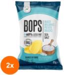 McLLOYD'S Set 2 x Chipsuri din Cartofi cu Sare de Mare Eco, McLloyd's, 85 g