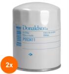 Donaldson Set 2 x Filtru Ulei P553411, Lungime 148 mm, Diam. Ext. 108 mm, Filet 3/4-16, Finetea 40 , Donaldson (RAJ-2xP553411)