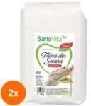 SanoVita Set 2 x Faina Integrala de Secara, Sanovita, 1 Kg
