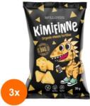 Kimifinne Set 3 x Chipsuri Tortilla cu Aroma de Branza Eco, Kimifinne, 30 g