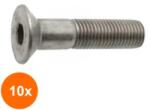 Rocast Set 10 x Surub Cap Inecat Locas Inbus 7991 Otel Gr. 10.9-M20 X 130 (COR-10x7991920130S)