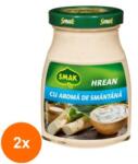 Smak Set 2 x Hrean cu Smantana, Smak, 175 g