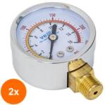 Z-tools Set 2 x Manometru Verificare Presiune, 10 Bar (LIZ-2xZLN-ZTS8374)