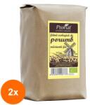 Pronat Paper Pack Set 2 x Faina Bio de Porumb Macinata Fin, Pronat, 1 kg