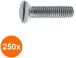 Rocast Set 250 x Surub Cap Inecat Crestat 963 Otel Gr. 4.8 Zincat-M6 x 35 (COR-250x09634635S)