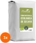 Pronat Paper Pack Set 3 x Faina Bio Integrala de Secara, Pronat, 1 kg